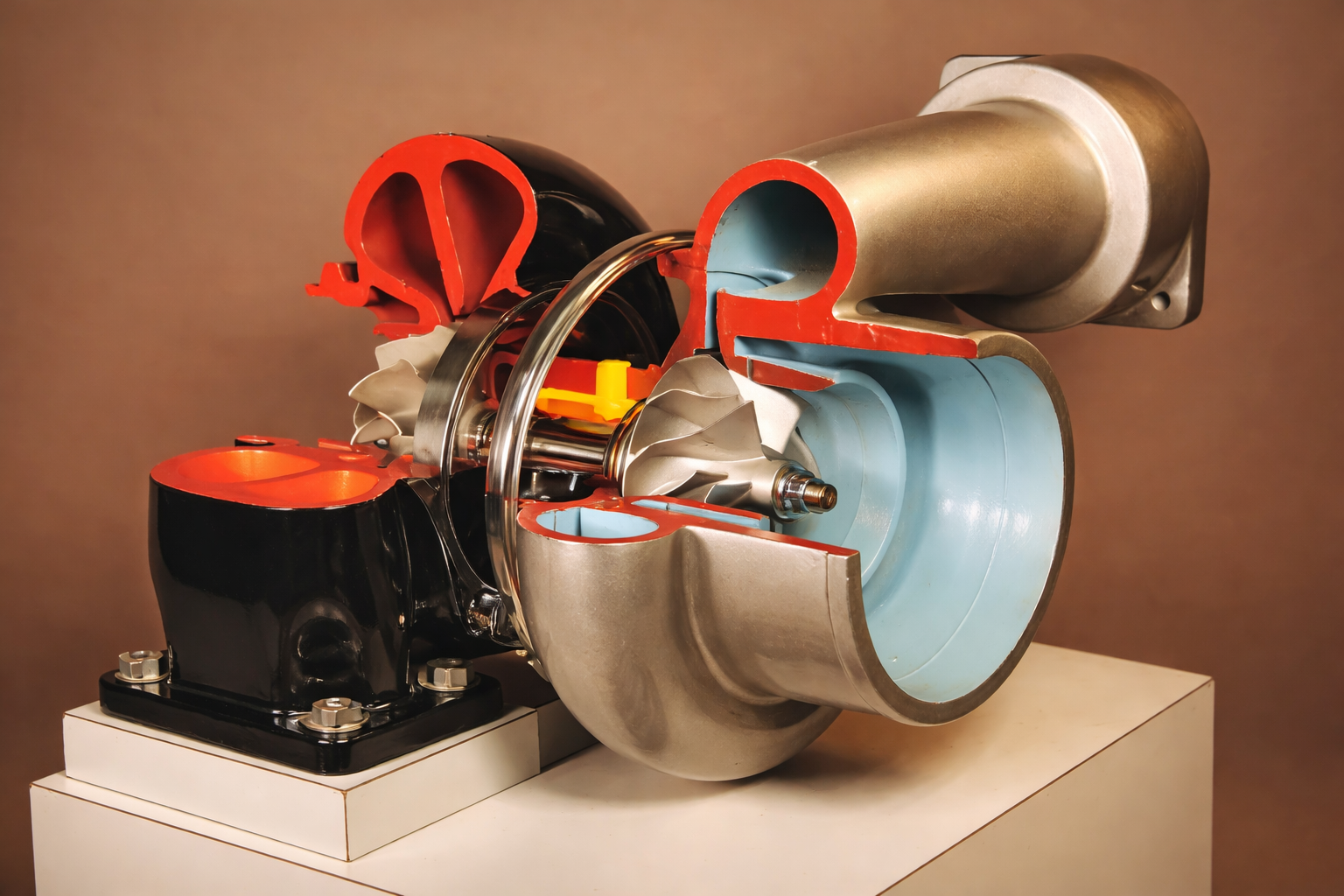 ما هو الشاحن التوربيني؟