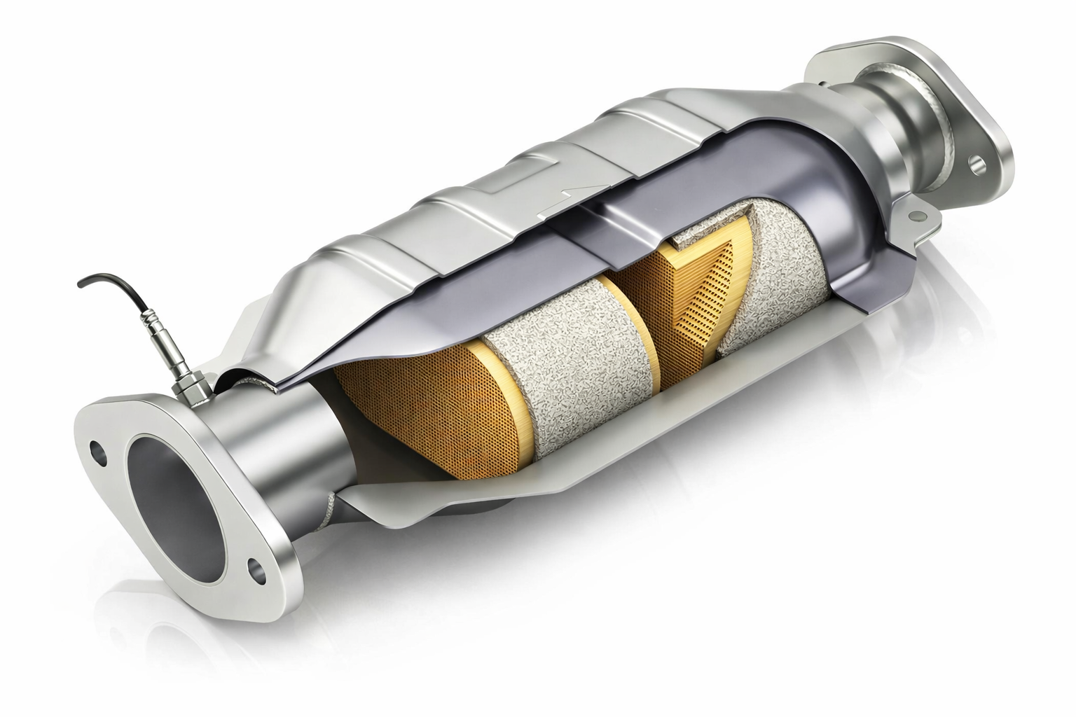 ماذا يحدث للمحرك عند إزالة دبة البيئة من نظام العادم؟